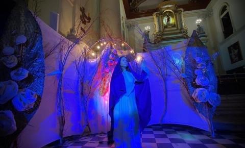 Cantata encerra programação de Natal com música e encenação na Catedral de Nossa Senhora das Neves